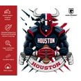 thumbnail image 2 of Houston Football Team Texan Bull Men's Hoodie, 2 of 7