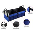 thumbnail image 3 of GigaTent Collapsible Portable Multi Compartments Trunk Organizer (Blue), 3 of 9