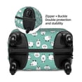 thumbnail image 2 of Pofeuu Cute Sheeps Print Luggage Suitcase Cover Protector Luggage Washable Covers Aesthetic for 18/24/28/32 inch Luggage（No luggage included）-Small, 2 of 7