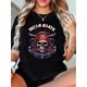 thumbnail image 1 of 1pc Women'S Vintage Geometric Pattern T-Shirt with Round Neck for Summer, Polyester Knit Fabric, Regular Length, No Details, Short Sleeves, 1 of 6