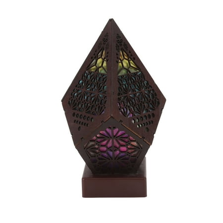 

2024 Colorful Bohemian LED Night Light Polar Star Starry Sky Floor Projection Lamp for Interior Courtyard Garden Decoration