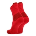 thumbnail image 2 of TCK Crossover Quarter Socks - Scarlet, 2 of 2