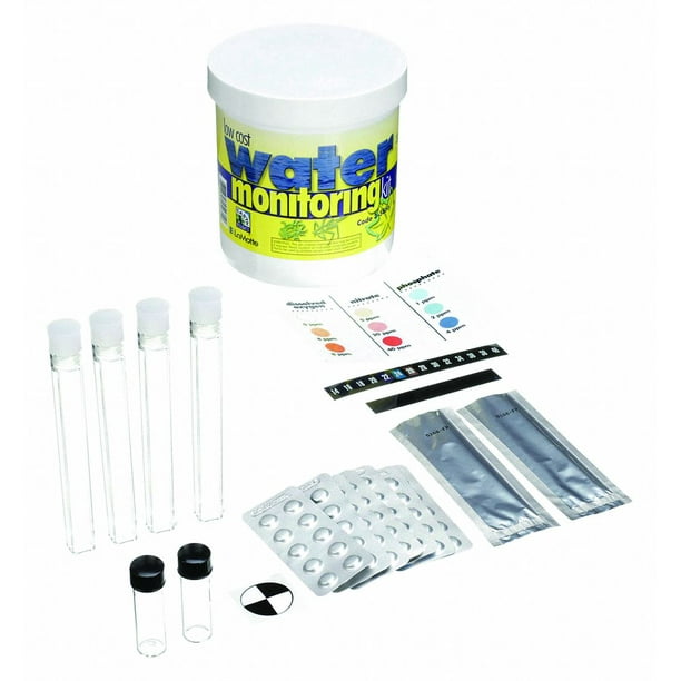 Lamotte Water Test Ed Kit, pH, Dis O2, Nitrate, etc 588620