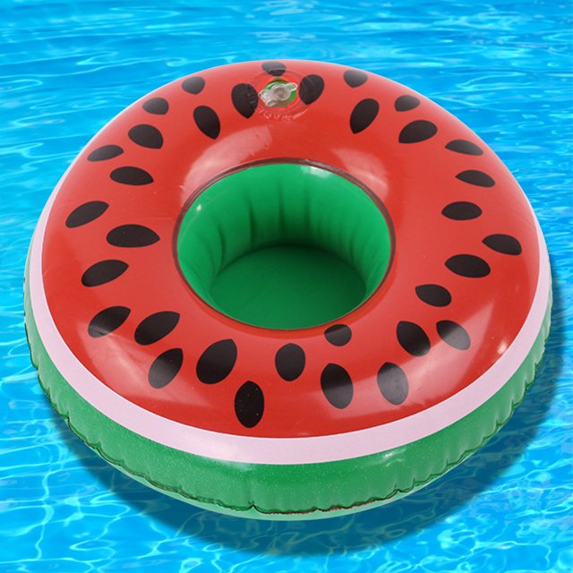 Portavasos flotante Suministros para fiestas Bandeja de bebida de cerveza flotante Regalo para amigos de la familia JShteea El nuevo
