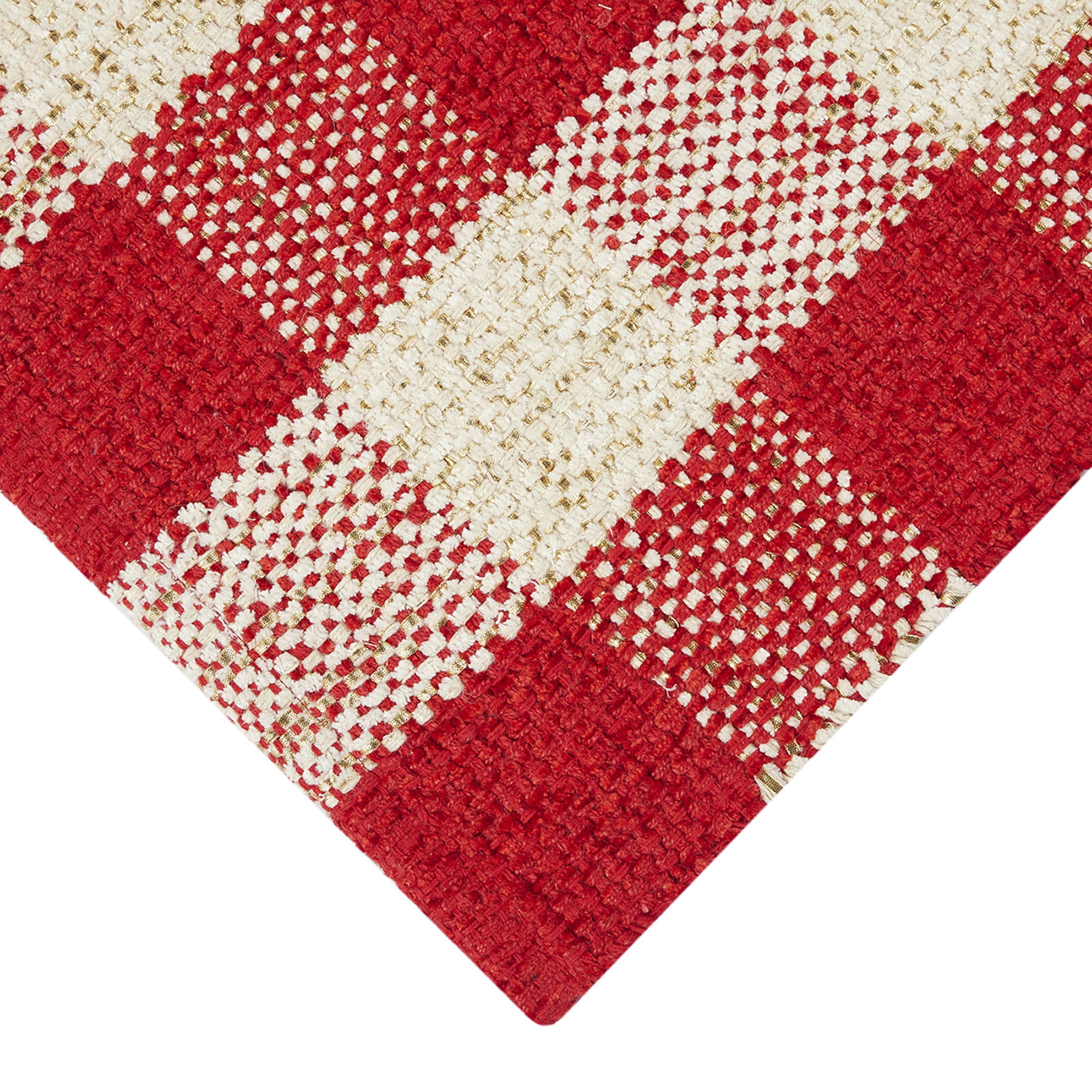 Holiday Time Red Plaid 20" x 34" Accent Rug