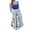 Blue, variant on FYEGRE Elegant Bavarian Traditional German Oktoberfest Dirndl Dress For Women Festival Party Lederhosen Outfit Blue XXL
