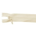 thumbnail image 2 of Cream Hidden Zippers - Cream Invisible Zippers Zippers - Zippers for Sewing Crafts - #3 Sewing Zippers Bulk Cream Zipper Supplies, 2 of 6