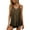X216-Brown, variant on Women's Basic Tank Tops Cami Tank Summer Sleeveless Tops Round Neck Camisole Pleated Shaping Top-Purple 3XL
