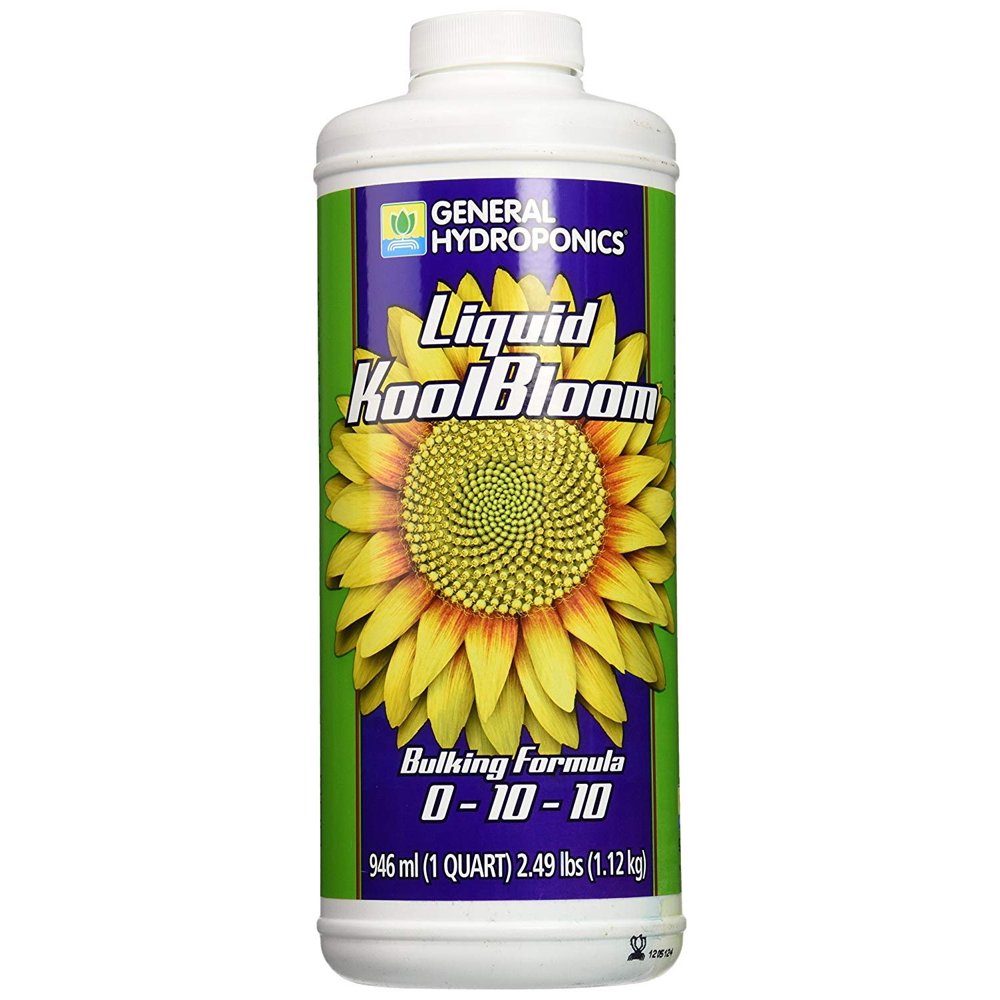 General Hydroponics Liquid Kool Bloom Fertilizers, 1Quart [1 Quart