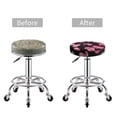 thumbnail image 4 of Goofa Girl Butterfly Printed Stool Covers Round, Waterproof Round Bar Stool Covers Anti-Slip Round Bar Stool Seat Cover with Elastic Bands Durable -12 inch, 4 of 7