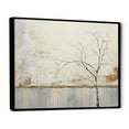 thumbnail image 2 of Designart "Dream Of Winter'S Simplicity III" Winter Landscape Floater Framed Canvas Prints, 2 of 5