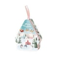 thumbnail image 3 of Christmas Themed Portable Candy Reusable Food Storage Container – Tinplate, Holiday Party/Cookie Exchange, Festive Decorative (D), 3 of 7