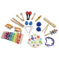 thumbnail image 1 of 19pcs/set Percussion Instrument Kit Toys Multiple Colors for Kids Children, 1 of 8