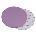 thumbnail image 1 of Unique Bargains 5 Pack 6-Inch Purple Sanding Discs 240 Grits Hook & Loop Professional Aluminum Oxide Sandpaper, 1 of 6