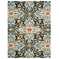 thumbnail image 4 of Rugsotic Carpets Hand Tufted Wool Eco-Friendly Area Rugs - 8'x10', Rectangle, Blue, Modern Contemporary Design, High Pile Handmade Anti Skid Rugs for Living Room, Bed Room (K00722), 4 of 6