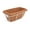 brown and white, variant on FashionCha Balcony Railing Planter Decorative Rectangular Vegetables Growing Container Home beige and white