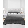 thumbnail image 3 of Grey Ombre Summer Quilt Set Queen Size, Soft Microfiber Quilted Bedding Set with 2 Pillow Shams, Modern Abstract Art Ocean Oil Painting Lightweight All Season Bedspread Coverlet for Bedroom 90"x96", 3 of 6
