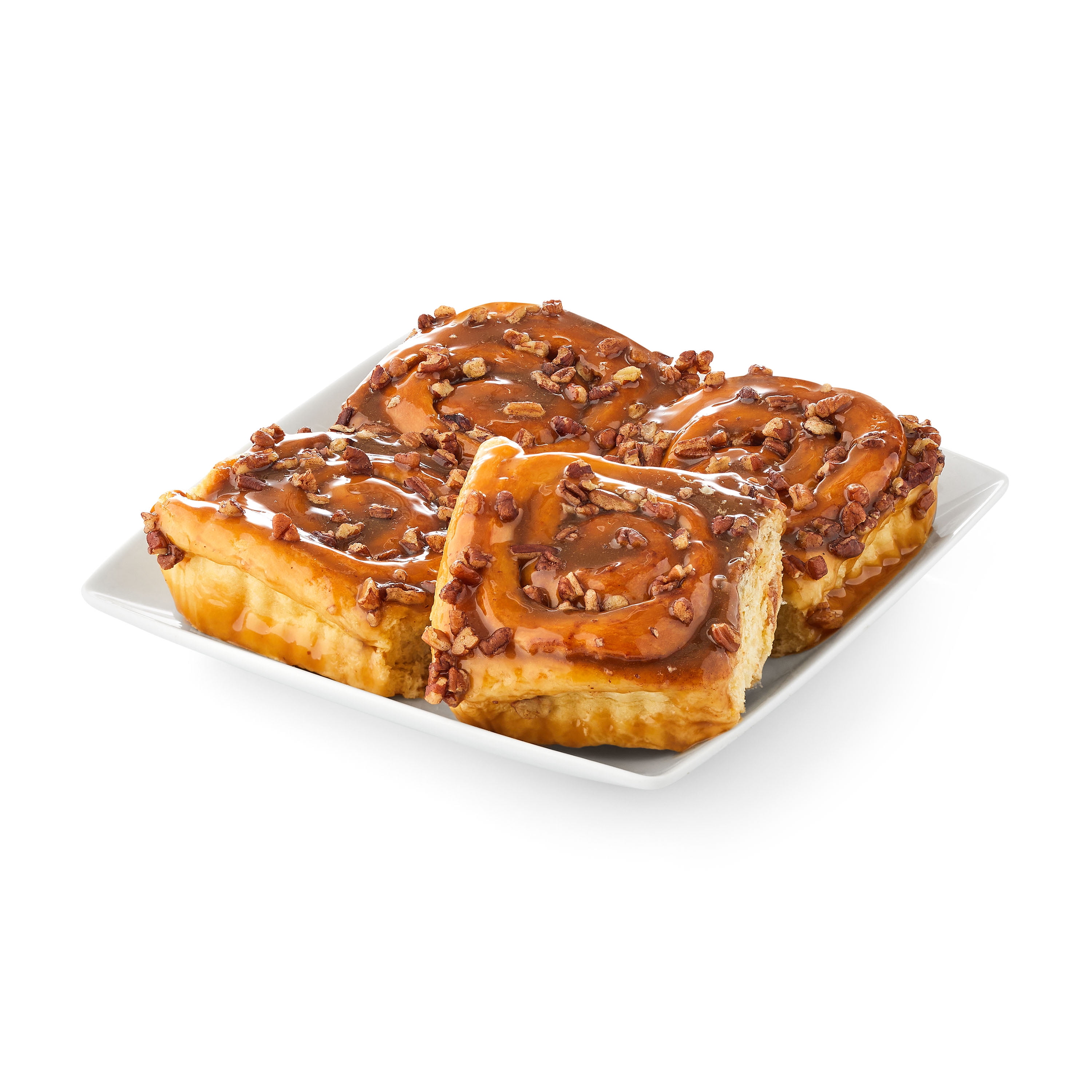 Marketside Pecan Sticky Bun, 18 oz Clamshell, 4 Rolls