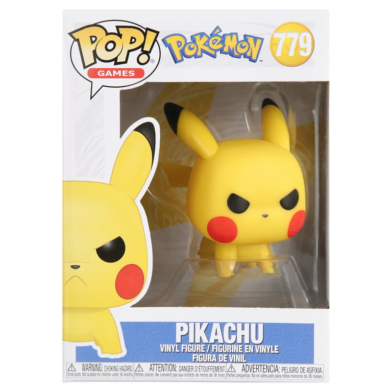 Funko POP Pop! Games: Pokemon - Pikachu (Attack Stance) Collectible Vinyl  Figure, Multicolor, One Size