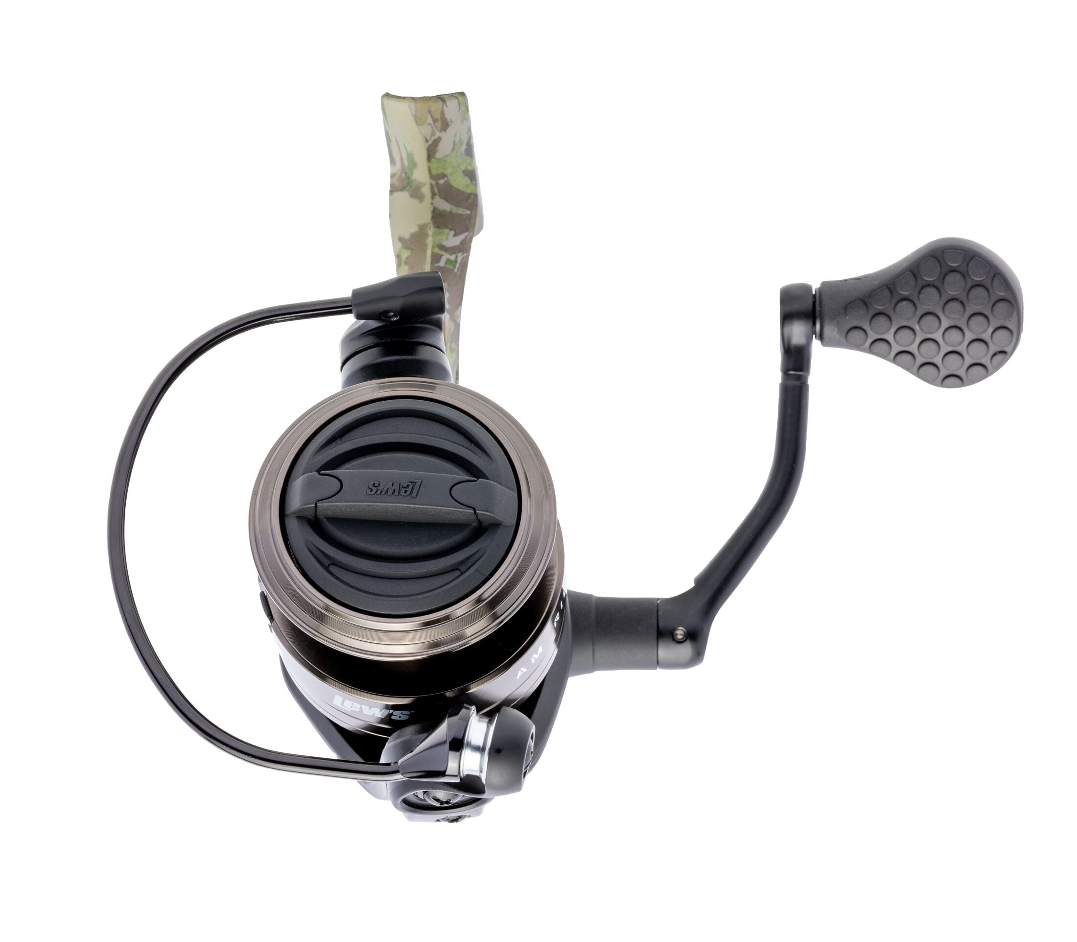 Lew's American Hero Camo Spinning Fishing Reel, Size 300 Reel, Camo/Black (Clam Package)