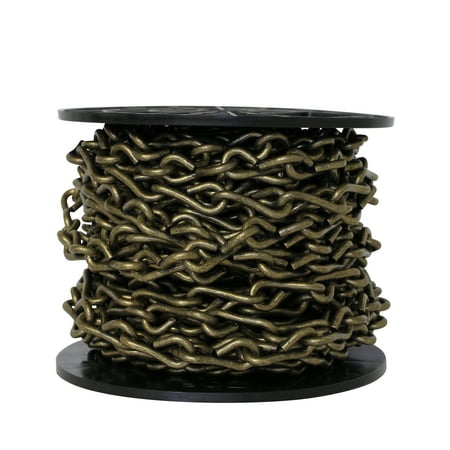 

RCH Hardware CH-ST50-U Steel Basket Chain Various Finishes (65 Foot Reel)
