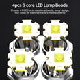 thumbnail image 3 of Soidarity Linterna LED Reflector ajustable Foco de camping Iluminación de emergencia portátil Antorcha Reflector Linterna Ropa Deportiva, Zapatos, 3 of 6