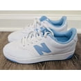 thumbnail image 3 of New Balance BB80BLU Lifestyle White Blue Leather Sneakers Men's Size 9 New, 3 of 5
