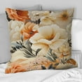 thumbnail image 2 of Designart "Desert Peony Illusion" Floral Printed Throw Pillow, 2 of 5