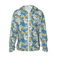 thumbnail image 2 of Lsque Flower and Sail Boat UPF 50+ Lightweight Sun Protection Men's Women's Long Sleeve Shirt, Hoodie Performance -X-Large, 2 of 9