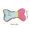 thumbnail image 2 of Plush Two-Tone Pet Toy For Teething, Cats And Dogs To Entertain Themselves, Interactive Pet Toys, Pet Chew Toys,Pet Toys for Self Play,Gifts for Pets and Pet Lovers(A), 2 of 5