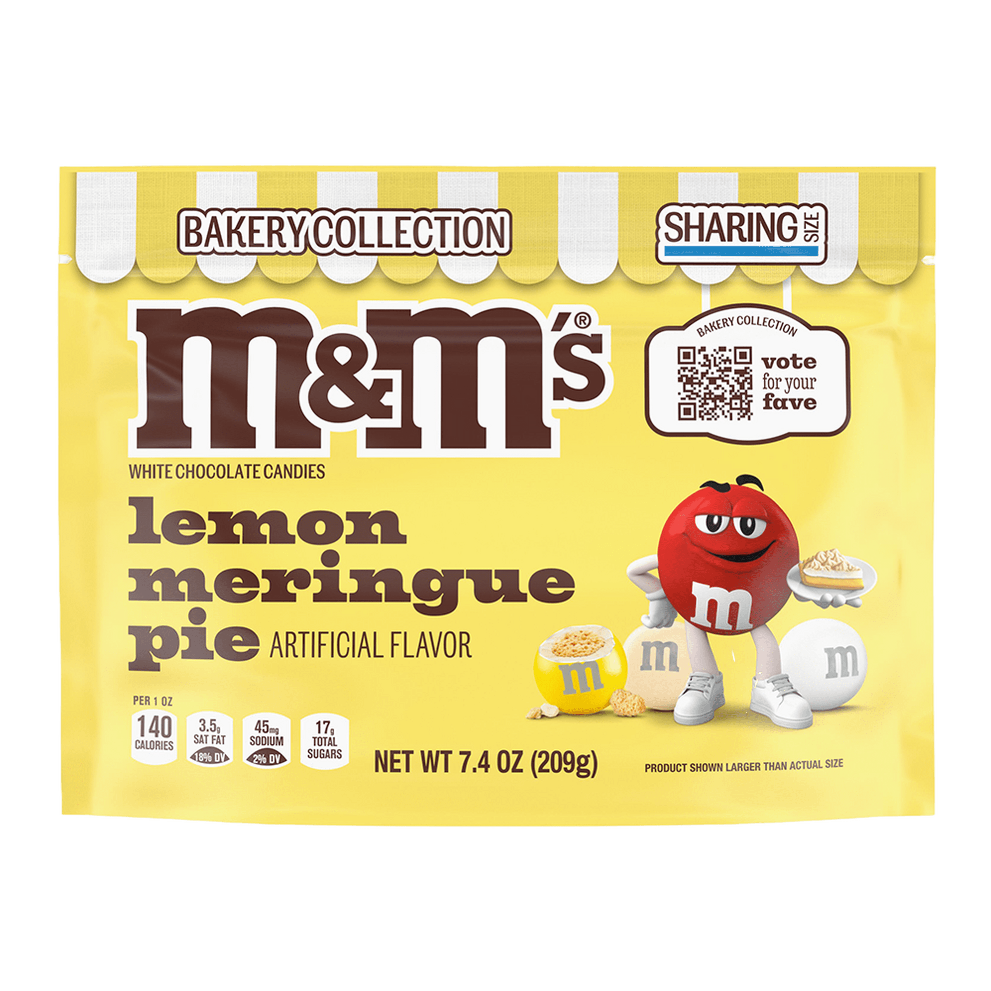 M&M's Bakery Collection - Set of 3 Flavors - Lemon Meringue Pie, Cherry Chocolate Cupcake, and Peanut Butter Cinnamon Roll