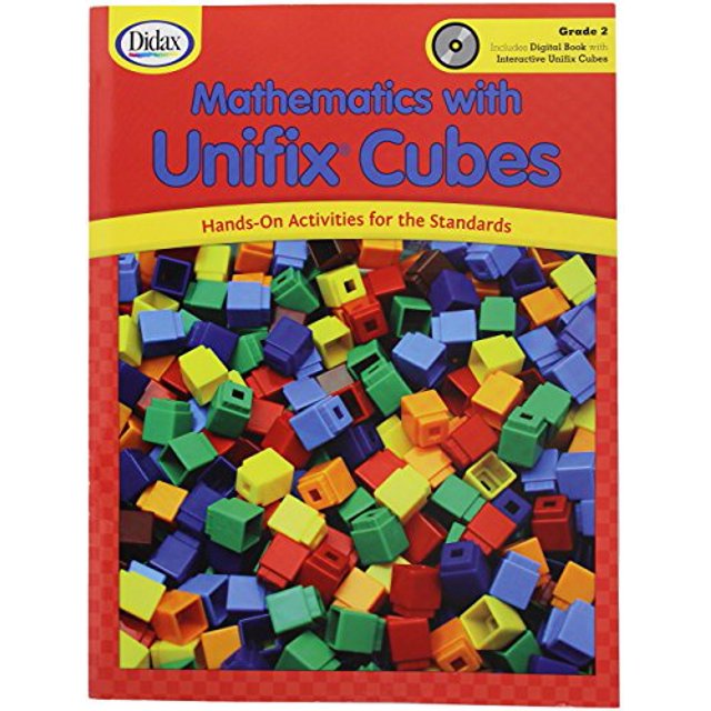 Didax Educational Resources Matemáticas con cubos Unifix Libro para grado 2 Didax 211091