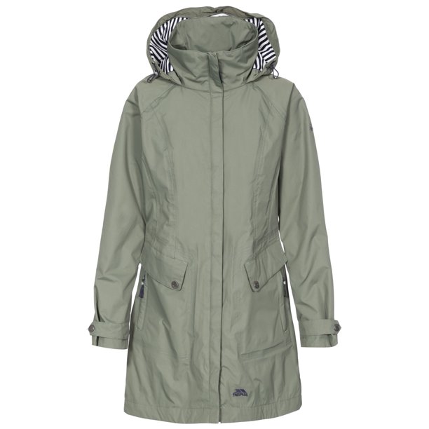 Trespass - Chaqueta impermeable modelo Rainy Day para mujer (Albahaca) Trespass UTTP3613_basil