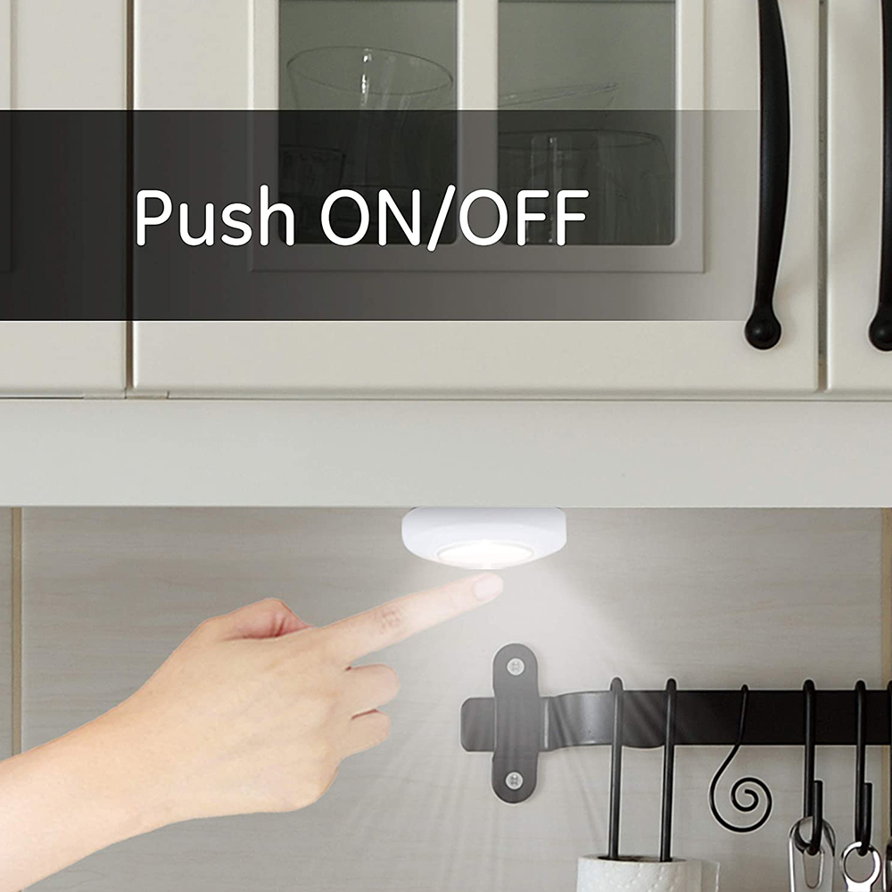 Buy SHWCELL Puck Light with Remote, 3Pack LED Under Lighting