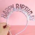 thumbnail image 2 of 3pcs Birthday Theme Letters Hair Clasp Light Hair Band Birthday Party Decor, 2 of 8