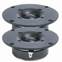1Pair * 4Inch Dome Tweeters-Black