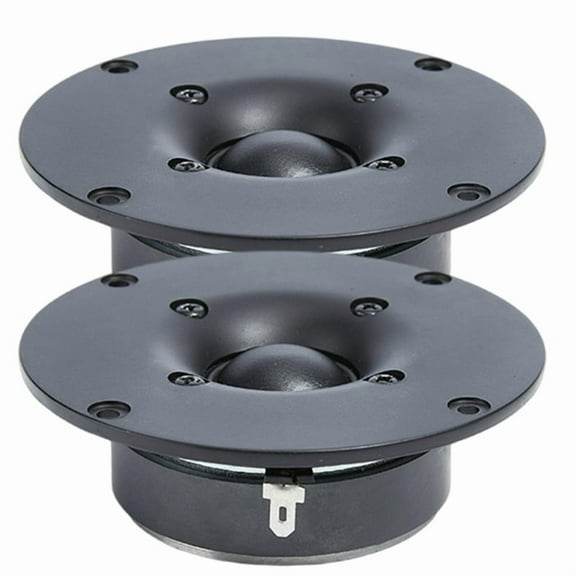 1Pair * 4Inch Dome Tweeters-Black