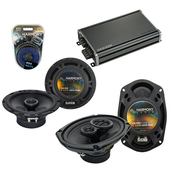 Fits Subaru SVX 1992-1997 Factory Speaker Upgrade Harmony R65 R69 & CXA360.4 Amp