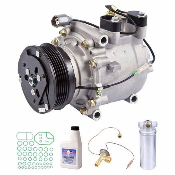 For Honda Accord 1995 1996 1997 OEM AC Compressor w/ A/C Repair Kit - BuyAutoParts