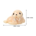 thumbnail image 2 of PBPBOX Sea Animal Figurines Mini Walrus Landscape Picture Decor Multi 6PCS, 2 of 8