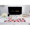 thumbnail image 6 of French Koko Large Mouse Pad Desk Mat Keyboard Pad Desktop Pretty Computer Accessories Neoprene Pink, 6 of 6