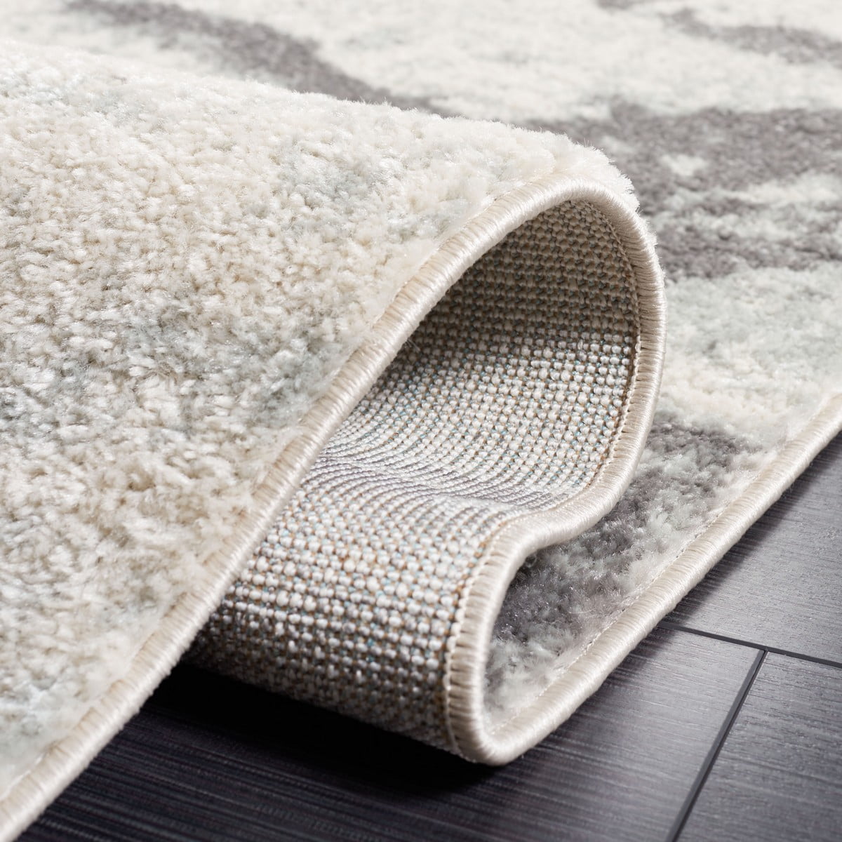 SAFAVIEH Tulum Liz Abstract Runner, 2' x 9', Ivory/Grey