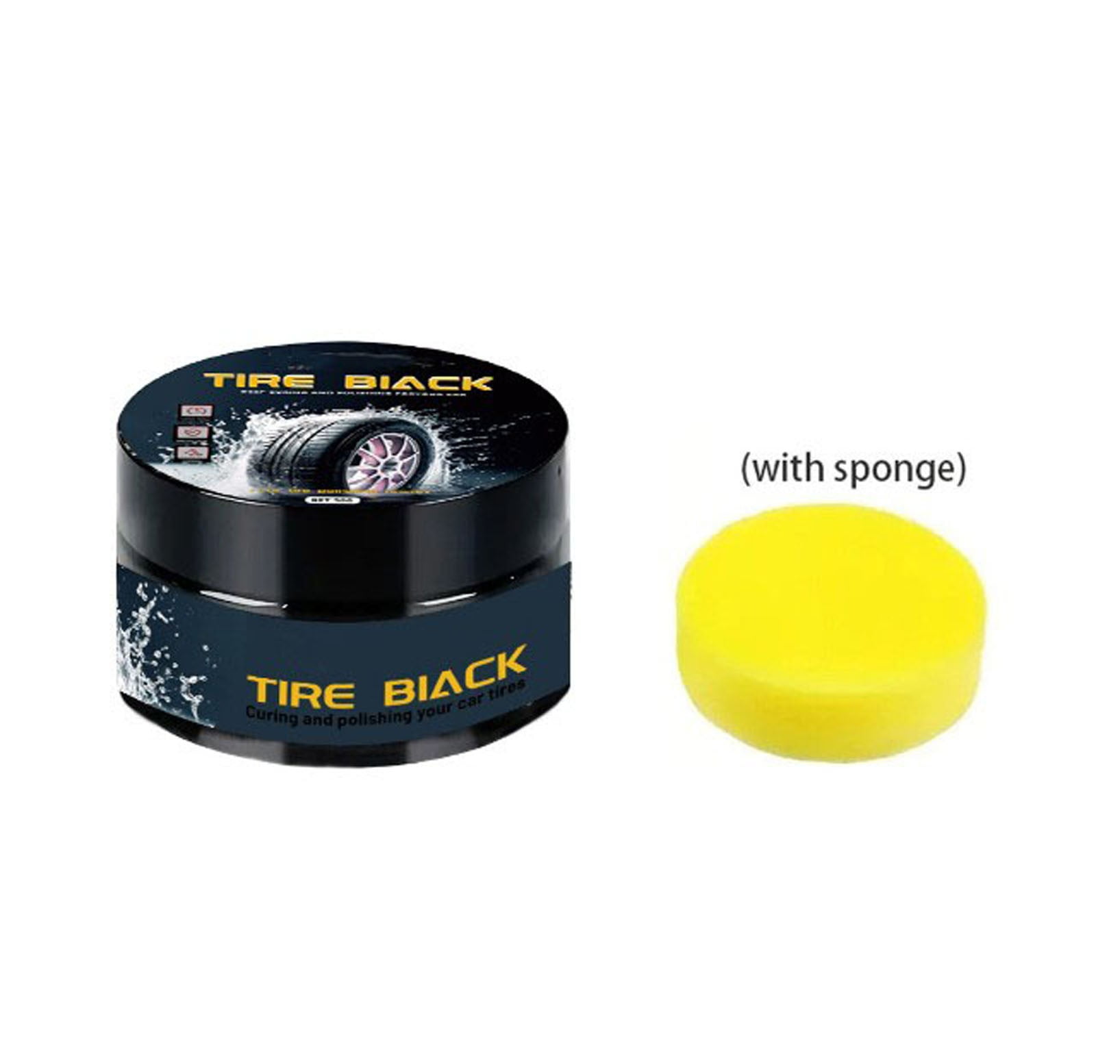 cpengpj CAR GUYS Tire Shine Spray, High Gloss and Satin Finish, Non-Greasy, UV Protection, Long-Lasting, Quick Drying Dressing for Plastic Tires, Wheels, Rubber