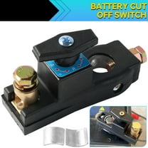 OEMASSIVE Universal 12-24V Car Battery Disconnect Isolator Cut Off Switch Battery Terminal