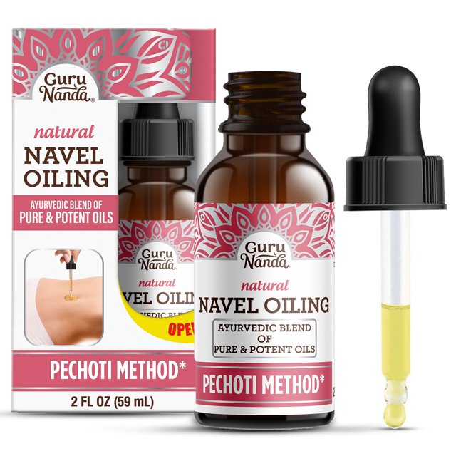 Aceite ayurvédico para ombligo Gurunanda Navel Oiling, 60 ml