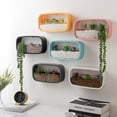 thumbnail image 1 of Gwong Decoración hogareña Pot vegetal ecológico resistente a la pared de plástico colgando maceta para el hogar Gwong 21065846, 1 of 6