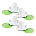 thumbnail image 4 of 1 Set of Portable Hockey Pucks Kit Small Ice Hockey Pushers for Tabletop Hockey Game Plastic Ice Hockey Puck and Hockey Pushers Set for Desktop Ice Hockey, 4 of 9