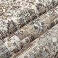 thumbnail image 4 of Hasoo 8' x 10' Area Rug for Living Room Boho Vintage Rug Non Slip Throw Rugs Floral Bedroom Rug, Camel, 4 of 6
