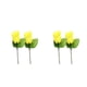 thumbnail image 1 of Moyic 2 bolsas de ambiente impresionante con flores de seda de brotes de primavera realistas y tiene una alta adaptabilidad y un amplio amarillo 2Conjunto, 1 of 6
