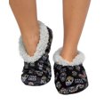 thumbnail image 3 of Zapatillas Lazy One Fuzzy Feet Dead Cansadas Sugar Skulls para mujer, 3 of 6